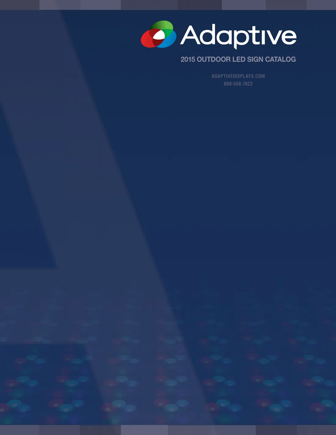 Outdoor-LED-Anzeigen Katalog 2015 — 1