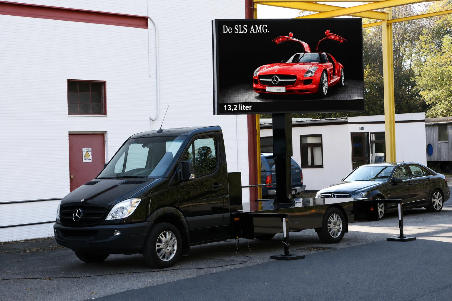 Excite 16mm LED-display op Mercedes Sprinter